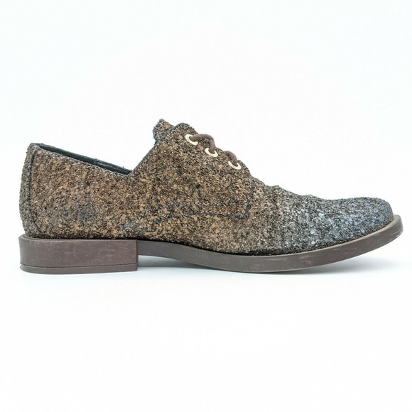 Miista London Ombre Flake Oxford Flats - Picture 4 of 8